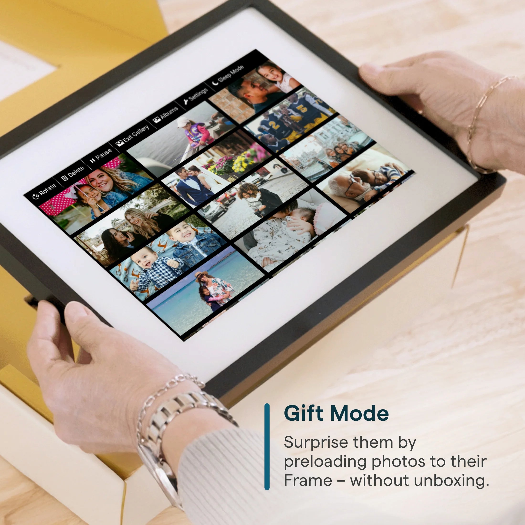 10" Digital Photo Frame - Black