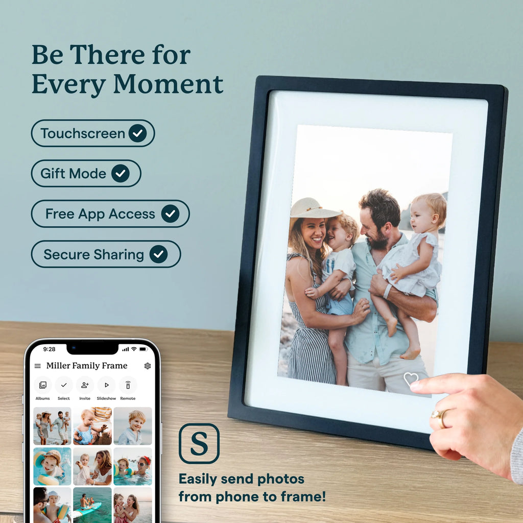 10" Digital Photo Frame - Black